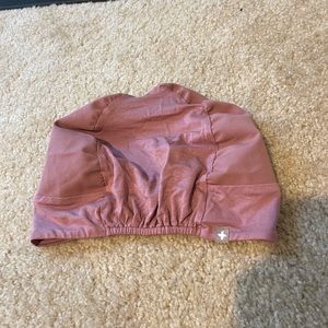 Figs mauve scrub cap